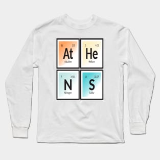 Athens City - Periodic Table Long Sleeve T-Shirt